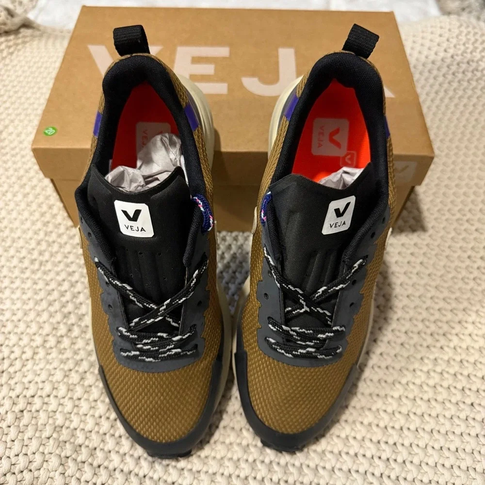 NIB Vejas Dekkan Alveomesh Tent Pierre Purple Vibram Sneakers DC0102625A Wmns 7